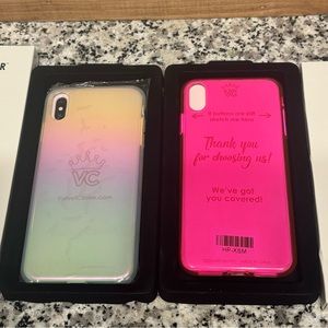 Velvet Cavier IPhone XS Max cases.